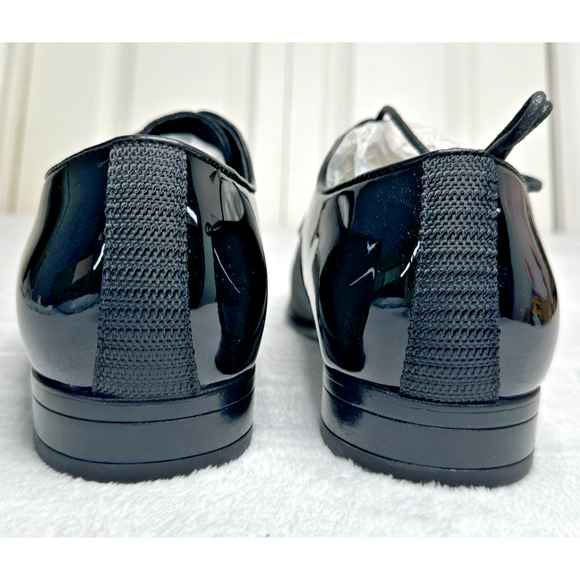 Stacy Adams Pharaoh Oxford Cap Toe Size 8.5W Mens Black Dress Shoes 25530-001 main image 7